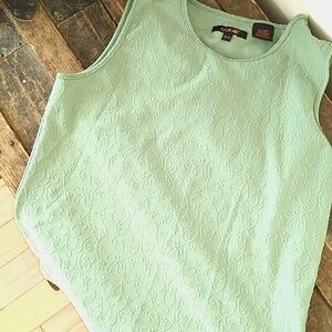 Sleeveless Patterned Tank